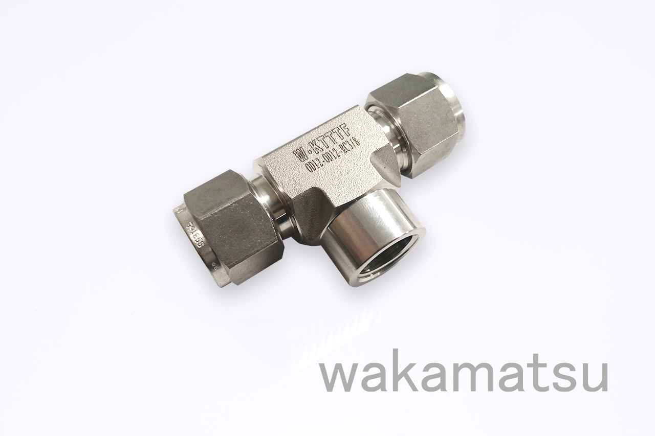 鞍山Tee branch pipe internal thread ferrule type
